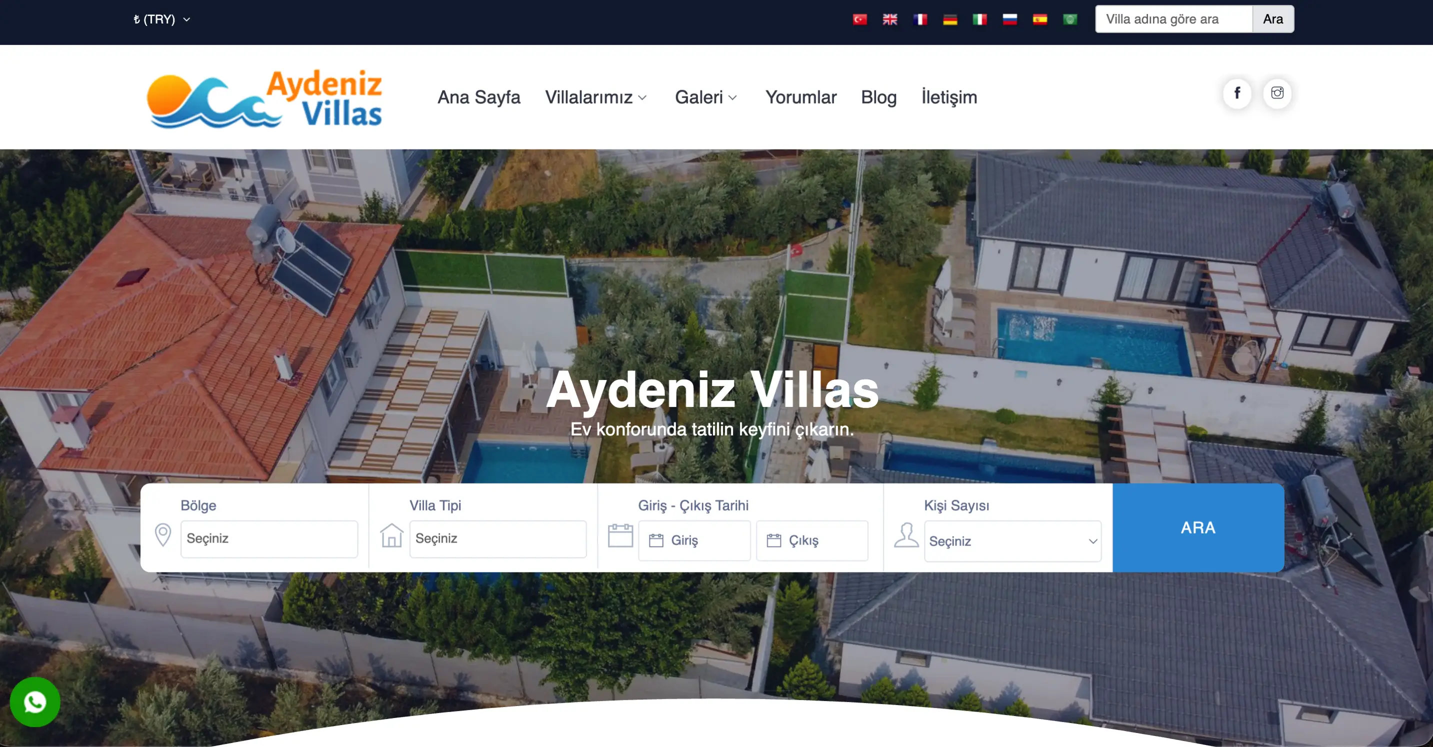 aydenizvillas.com